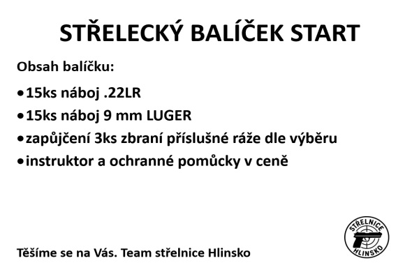 střelecký balíček START